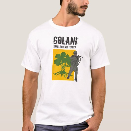 Golani Infanterie-Brigade, israelische T-Shirt (Vorderseite)
