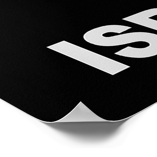 Golani Recon Dark Poster (Ecke)