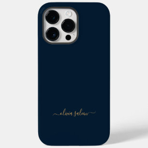 Golblau personalisiert iPhone 14 pro max hülle