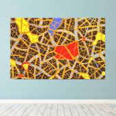 GOLD 11L25 - Stretched Canvas Print ( 62" x 41" ) Leinwanddruck (Insitu (Holzboden))