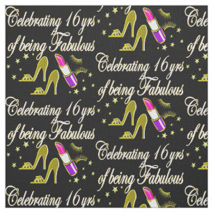 GOLD 16 & FABULOUS DIVA DESIGN STOFF