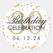 Gold 30. Geburtstag Imitate Glitzer Confetti