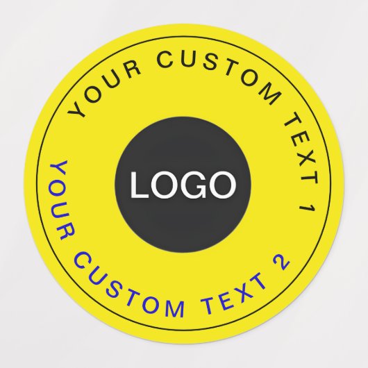 Gold 30 wasserdichte Aufkleber | Benutzerdefiniert (Design 1)