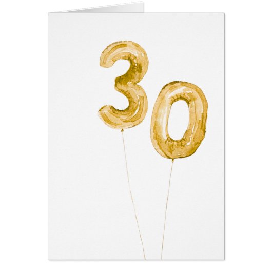 gold 30th bday balloons (Vorne)