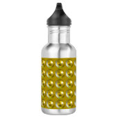 Gold 3d Muster Edelstahlflasche (Rechts)