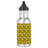 Gold 3d Muster Edelstahlflasche (Links)