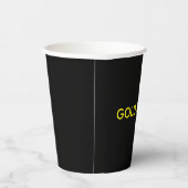 Gold 4.000 Dollar Marktfest Pappbecher (Rechts)