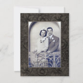 Gold 50. Golden Anniversary Party Foto Einladung (Vorderseite)