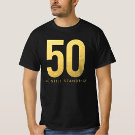 Gold 50. Hochzeitstag Party T-Shirt