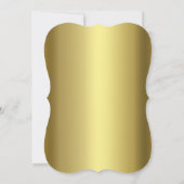 Gold 50. Hochzeitstag Wir tun es noch Einladung (Rückseite)