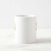 Gold 50 und Fab Personalisiert Kaffeetasse (Mittel)