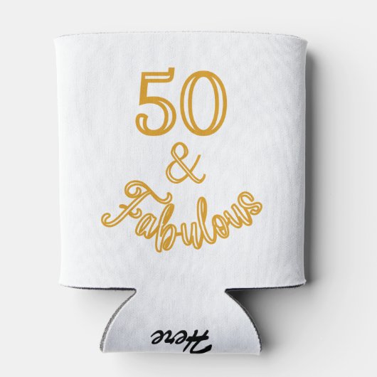 Gold 50 und fabelhaft dosenkühler (Rückseite)