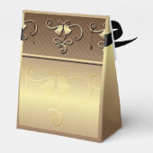 Gold 50th Anniversary Fvor Box Geschenkschachtel (Rückseite)