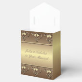 Gold 50th Anniversary Fvor Box Geschenkschachtel (Geöffnet)