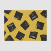 Gold Abschluss Class 2025 Seidenpapier (Vorderseite)