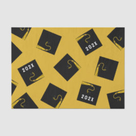 Gold Abschluss Class 2025 Seidenpapier