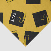 Gold Abschluss Class 2025 Seidenpapier (Ausschnitt)