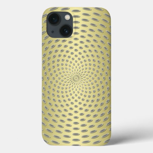 Gold Abstract Design Case-Mate iPhone Hülle (Rückseite)