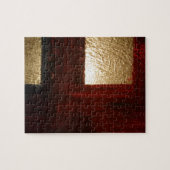 Gold Abstrakt Puzzle (Horizontal)