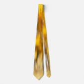 Gold Abstrakte Farben Krawatte (Vorderseite)