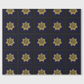 Gold-Abzeichen-Panel für Korrektor, Geschenkgutsch Geschenkpapier (Flach)