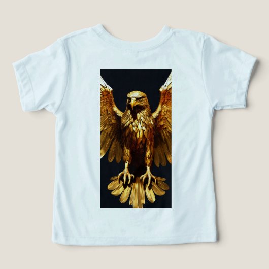 "Gold Adler: Entfesseln Sie Ihren inneren Champion (Design Rückseite)