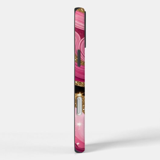 Gold Agate Case-Mate iPhone Hülle (Rückseite / Rechts)