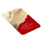 Gold Agate/Glitzer Promoten Sie Ihr Geschäft, Deep Magnet (Rechte Seite)