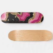 Gold Agate Skateboard (Horizontal)