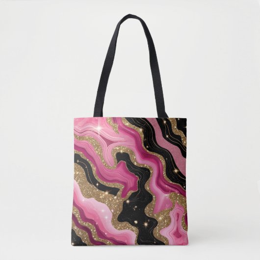 Gold Agate Tasche (Vorderseite)