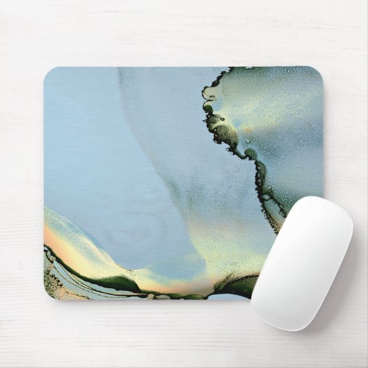 Gold Alkohol Tinte Mousepad (Mit Mouse)