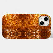 Gold Ambers Case-Mate iPhone Hülle (Rückseite (Horizontal))