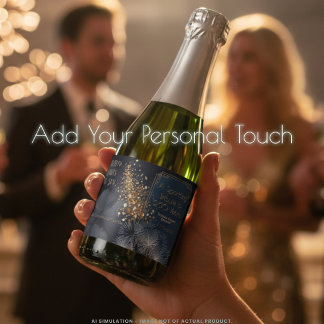 Gold America Liberty 250 Years Anniversary Cuvée Schaumweinetikett