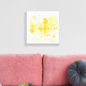 Gold Amsterdam Bögen Charm Leinwanddruck (Insitu (Wohnzimmer))