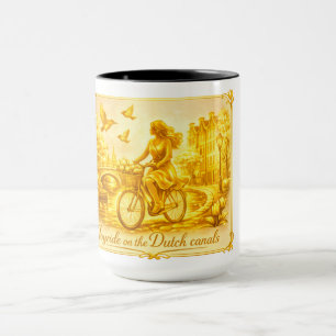 Gold Amsterdam Bögen Charm Tasse