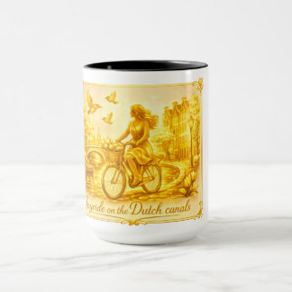Gold Amsterdam Bögen Charm Tasse