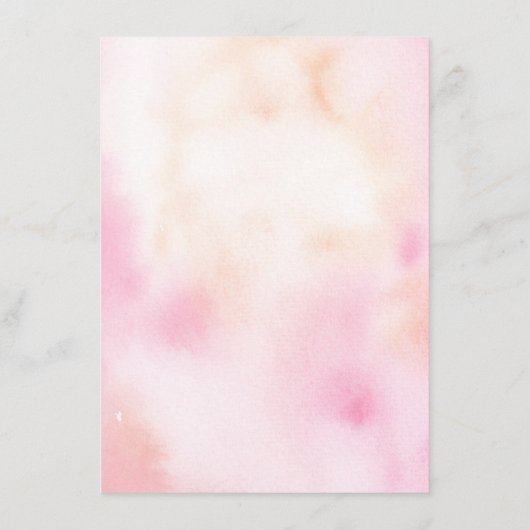 Gold Ananas Hochzeitshilfegruppe Begleitkarte (Rückseite)