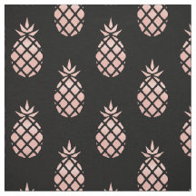 Gold Ananas, schwarz und Rose, von der Werft