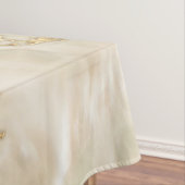 Gold and Pearl - Splatter and flow Tischdecke (Beispiel)