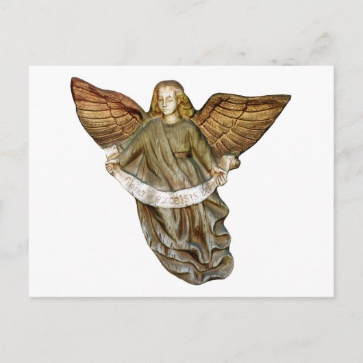 Gold Angel Postkarte (Vorderseite)