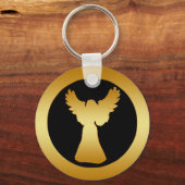 GOLD ANGEL SCHLÜSSELANHÄNGER (Vorderseite)
