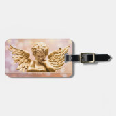 Gold Angel Sparkling Gepäckmarke Gepäckanhänger (Vorderseite horizontal)