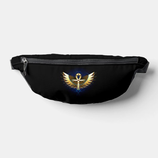 Gold Ankh mit Wings Bauchtasche (Ablage )