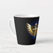 Gold Ankh mit Wings Milchtasse (Linke Ecke)