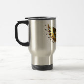 Gold Ankh mit Wings Reisebecher (Links)