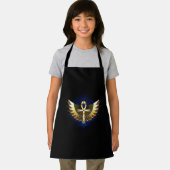 Gold Ankh mit Wings Schürze (Insitu)