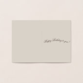 Gold antike chinesische Kunst Glückwunsch zum Gebu Folienkarte (Innenseite)