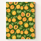 Gold Apricots - individuelles Rezept Notizblock (Rückseite)