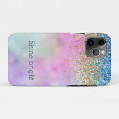 Gold Aqua Glitter Purple Sparkle        Case-Mate iPhone Hülle (Rückseite (Horizontal))