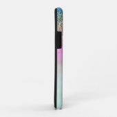 Gold Aqua Glitter Purple Sparkle        Case-Mate iPhone Hülle (Hinten/Rechts)